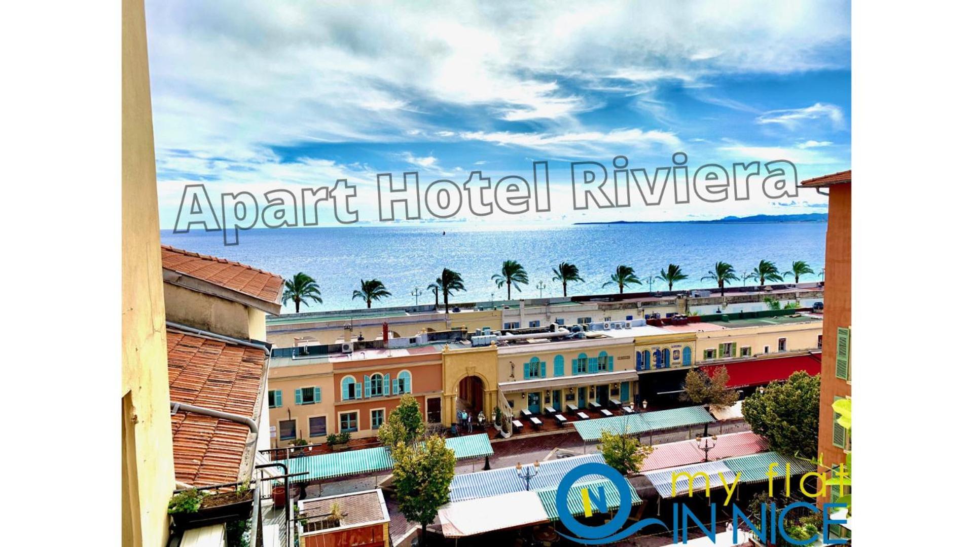Aparthotel Riviera - Nice Cote D'Azur - Old Town - Promenade Des Anglais Экстерьер фото